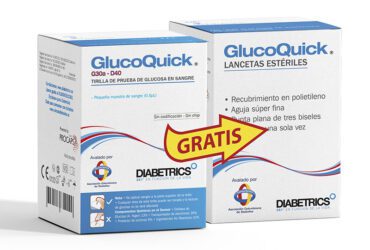 TIRAS GLUCOQUICK 50 UND + 50 LANCETAS