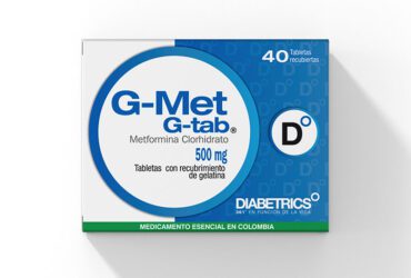 G Met Tabs 500 Mg 40 Tabletas