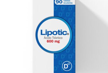 Lipotic 600 Mg 90 Tabletas (A) (Pae)