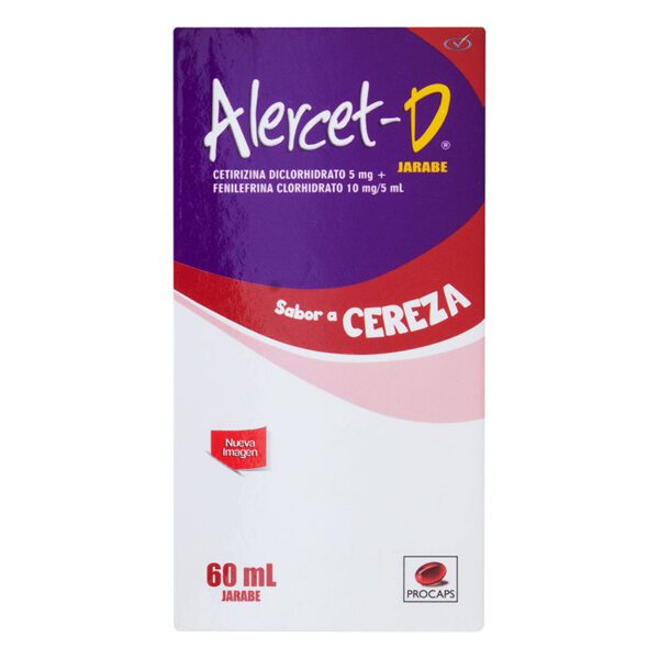 ALERCET-D SUSP 60 ML CEREZA
