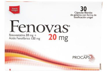 FENOVAS 20 MG 30 CAP