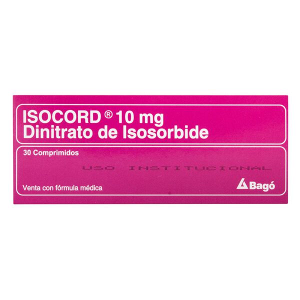 ISOCORD 10 MG 30 ISORSORBIDE