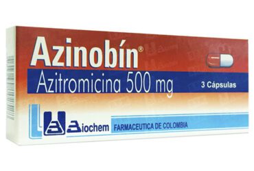 AZINOBIN 500 MG 3 CAP (AZITROMICINA)