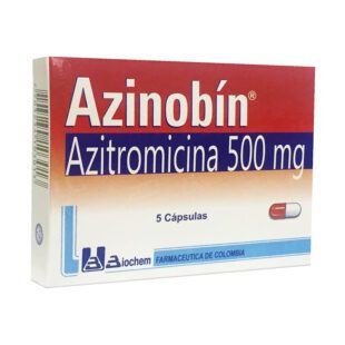 AZINOBIN 500 MG 5 CAP (AZITROMICINA)