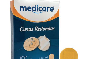 CURAS MEDICARE COLOR PIEL 100 UNI REDOND