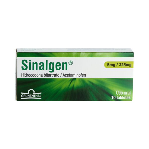 SINALGEN 5/325 MG 10 TAB