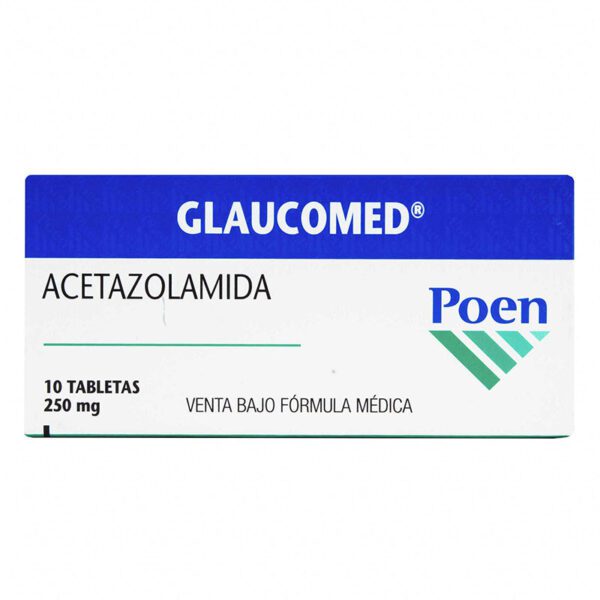 GLAUCOMED 250 MG 10 TAB