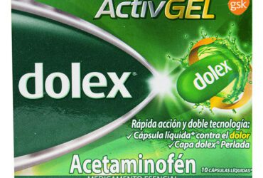DOLEX ACTIVE GEL 10 CAP LIQ