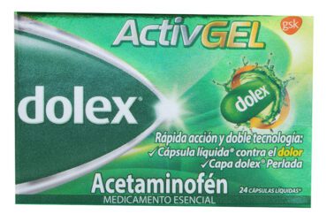 DOLEX ACTIVEGEL 24 CAP LIQUIDA