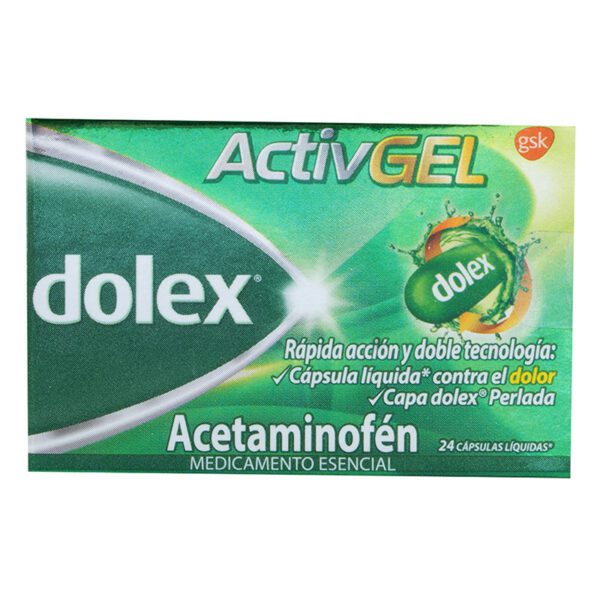DOLEX ACTIVEGEL 24 CAP LIQUIDA