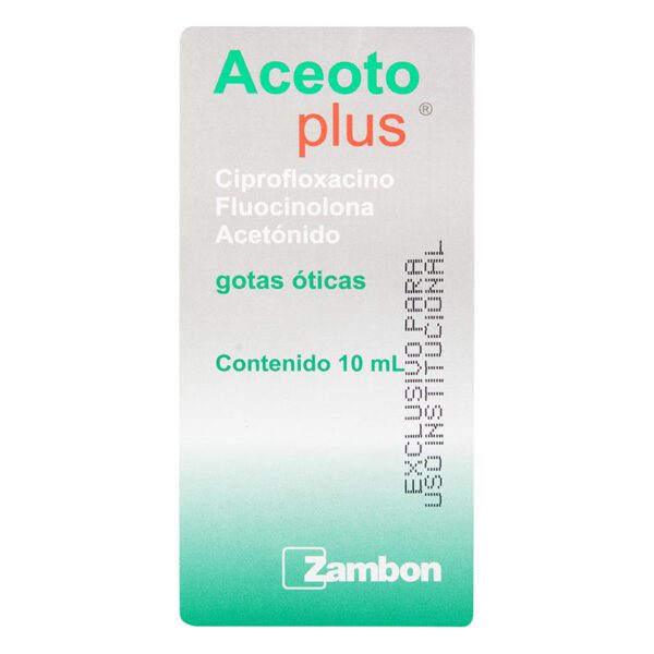 ACEOTO PLUS 10 ML SOL OTICAS