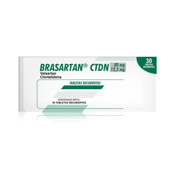 Brasartan Ctdn 80/12.5Mg 30 Tabletas