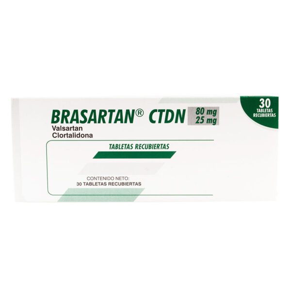 Brasartan Ctdn 80/25Mg 30 Tabletas