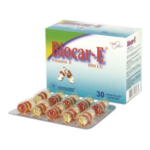 Biocar-E 800 U.I.30 Cápsulas