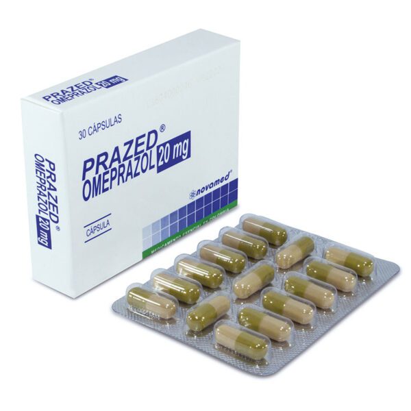 PRAZED 20 MG 30 CAP