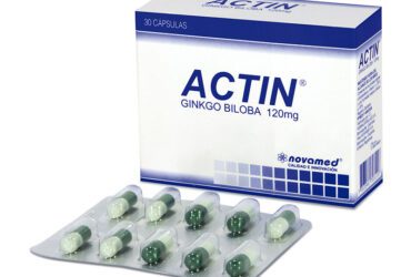 Actin 120 Mg 30 Cápsulas