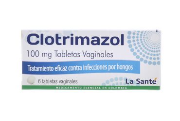 Clotrimazol 100 Mg 6 Tabletas Vaginales Ls