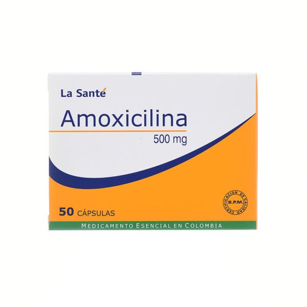 AMOXICILINA 500 MG 50 CAP LS