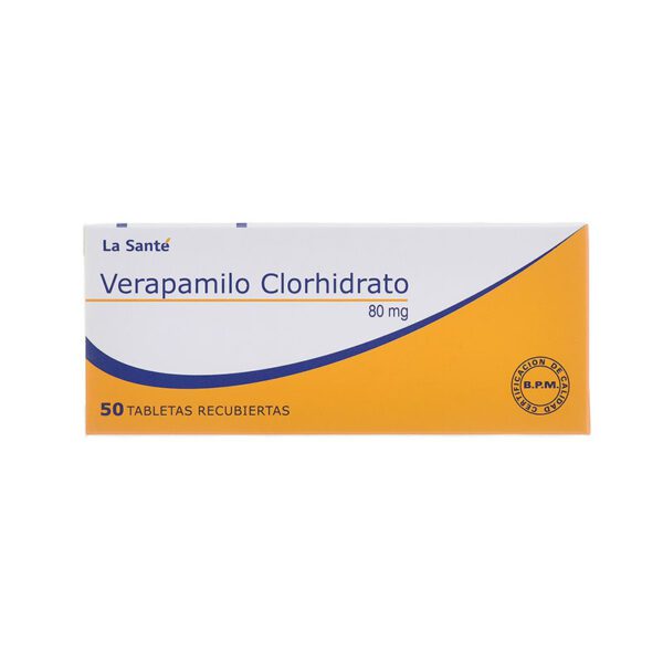 VERAPAMILO 80 MG 50 TAB LS