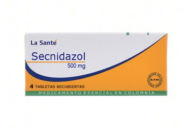 SECNIDAZOL 500 MGS 4 TAB LS