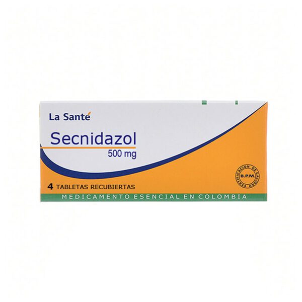 SECNIDAZOL 500 MG 4 TAB LS