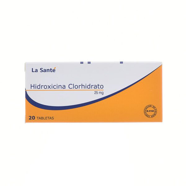 HIDROXICINA 25 MG 20 TAB LS