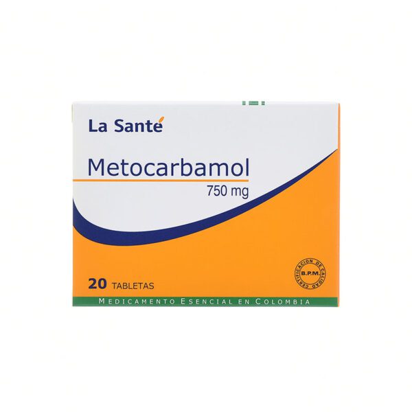 METOCARBAMOL 750 MG 20 TAB LS