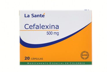 CEFALEXINA 500 MG 20 TAB LS