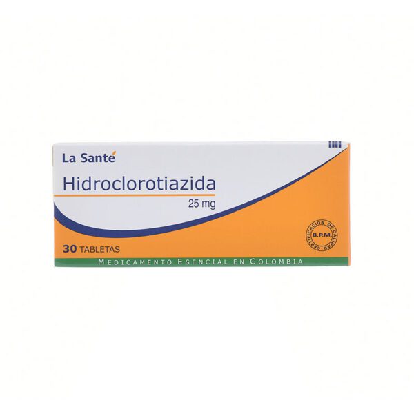 HIDROCLOROTIAZIDA 25 MG 30 TAB LS