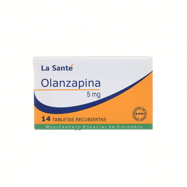 OLANZAPINA 5 MG 14 TAB LS