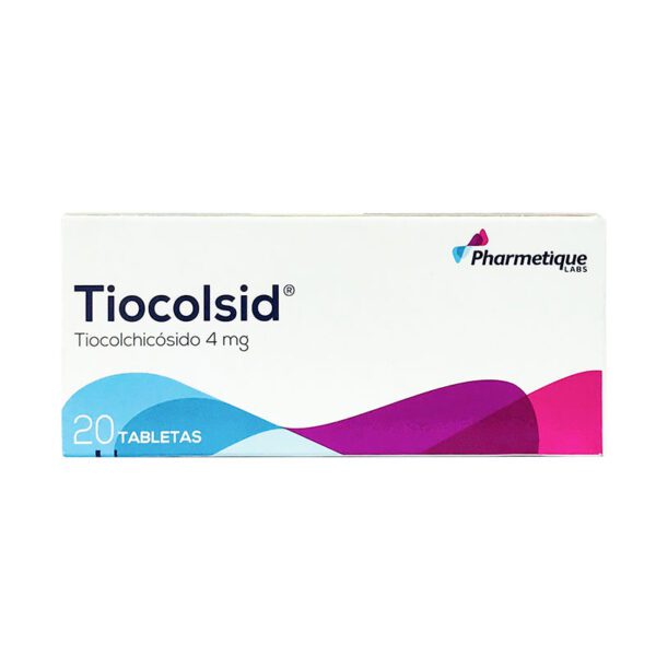 TIOCOLSID 4 MG 20 TAB