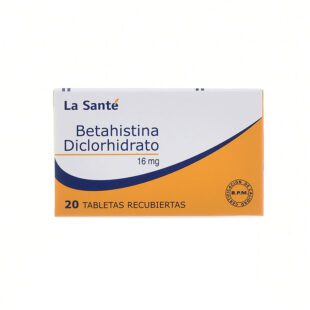 BETAHISTINA 16 MG TAB LS
