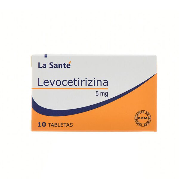 LEVOCETIRIZINA 5 MG 10 TAB LS