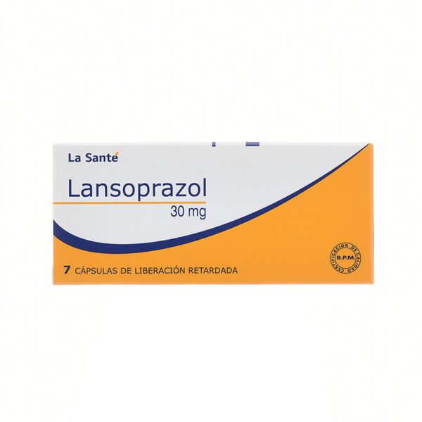 LANSOPRAZOL 30 MG 7 CAP LS