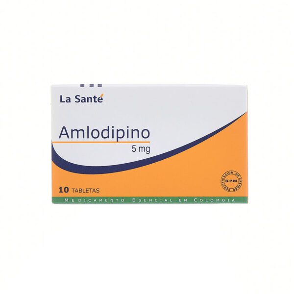 AMLODIPINO 5 MG 10 TAB LS