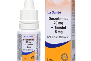 Dorzolamida 20 Mg + Timolol 5 Mg Ls