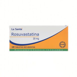 ROSUVASTATINA 20 MG 10 TAB LS