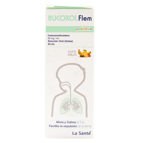Bucoxol Flem Pediatrico Gotas 30 Ml