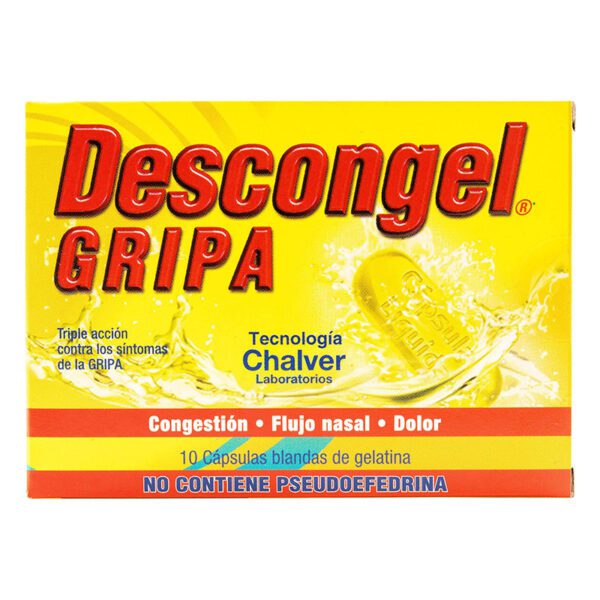 DESCONGEL GRIPA 10 CAP BLANDA