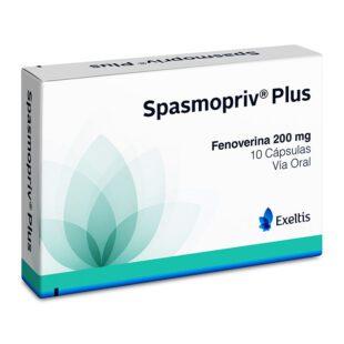 Spasmopriv Plus 200 Mg 10 Cápsulas