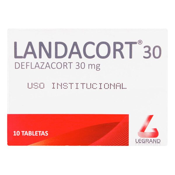 Landacort Deflazacort 30 Mg 10 Tabletas (A)(M)36717