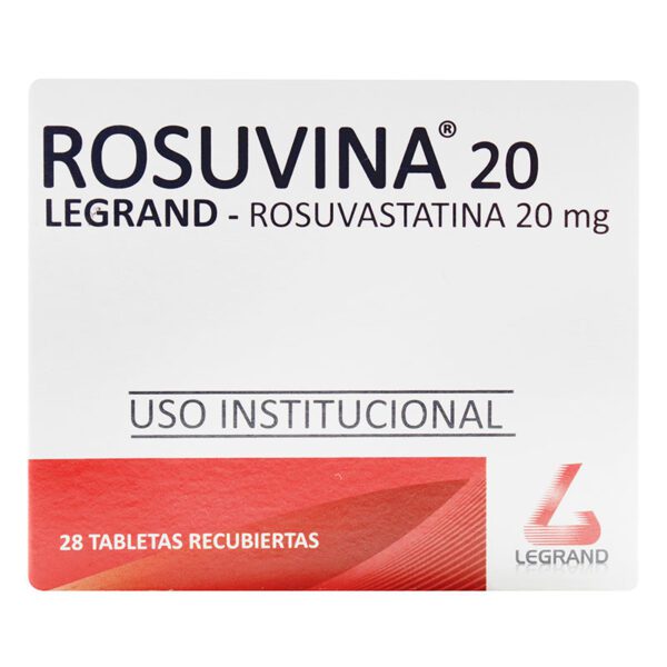 ROSUVINA 20 MG  28 TAB