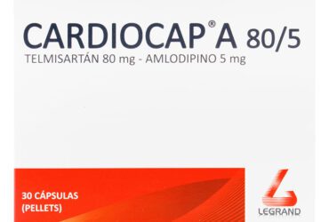 Cardiocap A 80/5 Mg 30 Tabletas (A)(Pae)