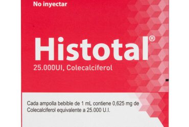 HISTOTAL 25.000 UI 4 AMPOLLAS BEBIBLES