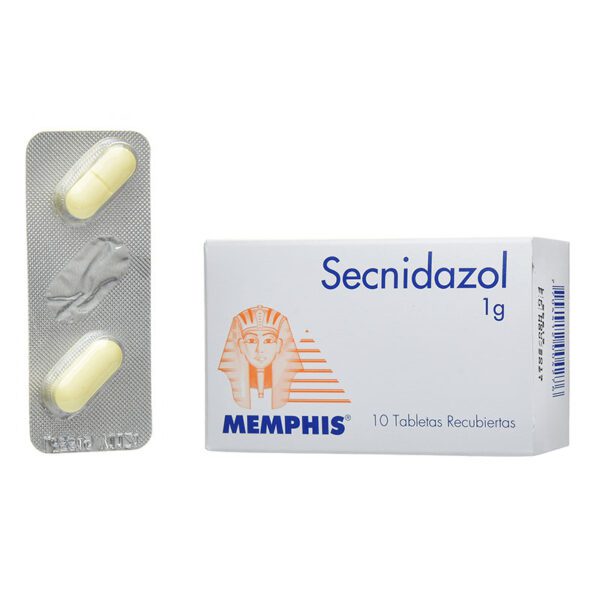 SECNIDAZOL 1 G 10 TAB MEMPHIS