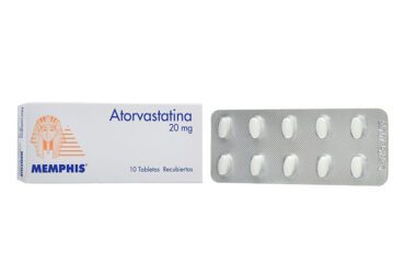 Atorvastatina 20 Mg 10 Tabletas Mp
