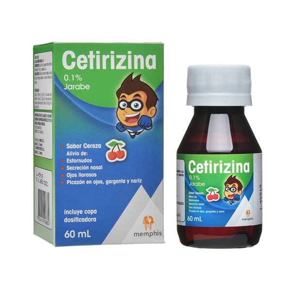 Cetirizina Diclorhidrato Jarabe 60 Ml Mp