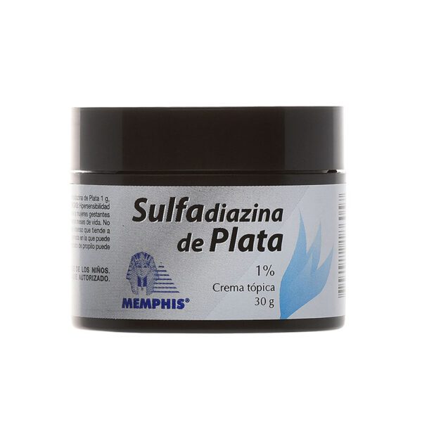 Sulfadiazina De Plata 30 Gr Mp