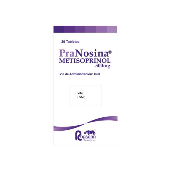 PRANOSINA 500 MG 20 TABLETAS