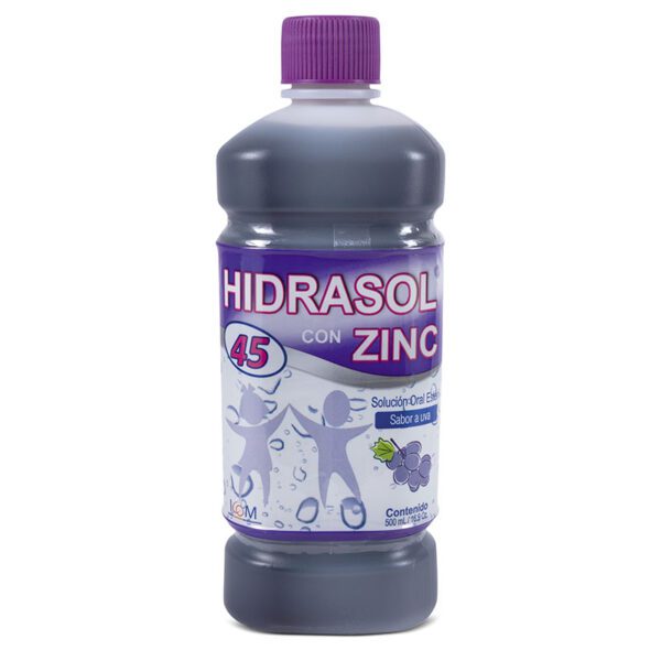 HIDRASOL 45 CON ZINC UVA 500 ML
